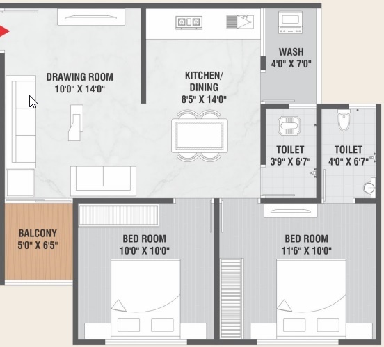  sanskruti-heights Floor Plan Floor Plan