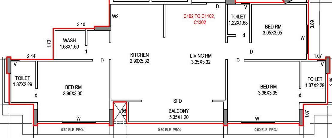  the residence Floor Plan Floor Plan