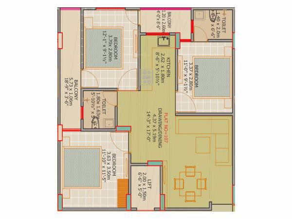  apartments Floor Plan Floor Plan