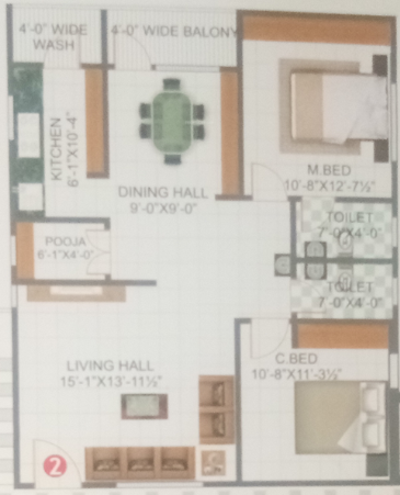  residency Floor Plan Floor Plan