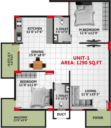  krishna-elite Floor Plan Floor Plan