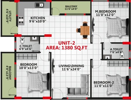  krishna elite Floor Plan Floor Plan