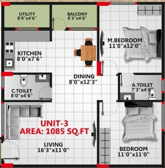  krishna elite Floor Plan Floor Plan