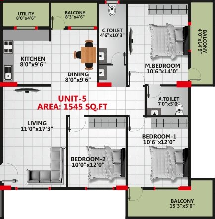  krishna elite Floor Plan Floor Plan