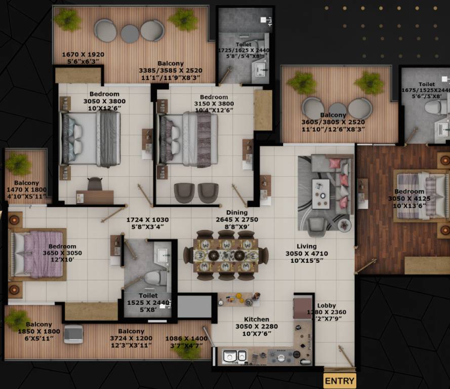  the rivulet phase 1 Floor Plan Floor Plan