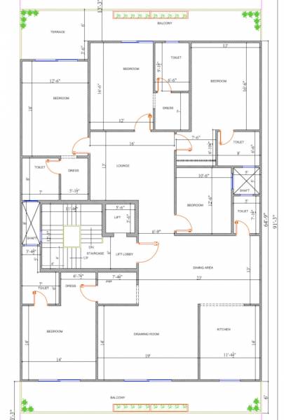  krishna-grand-floors Floor Plan Floor Plan