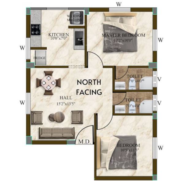  om-sai-nila-mangai Floor Plan Floor Plan