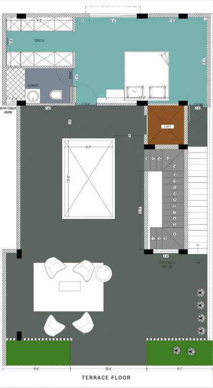  aura Floor Plan Terrace Floor Plan