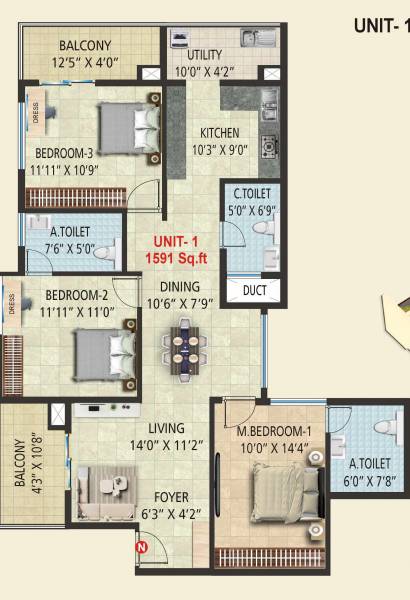  soni-armani Floor Plan Floor Plan