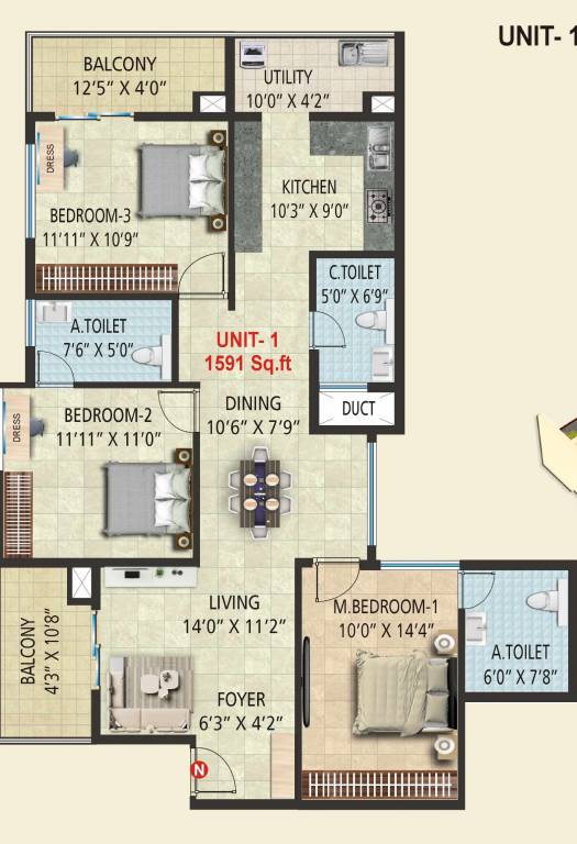  soni armani Floor Plan Floor Plan