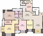 Hiranandani Bridgewood (4BHK+4T (2,220 sq ft)   Servant Room 2220 sq ft)