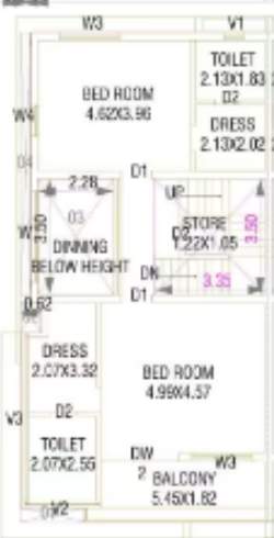  fortune kimberly 2 Floor Plan First Floor Plan