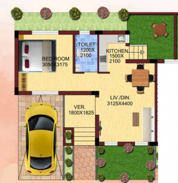  raktokorobi-karugram Floor Plan Floor Plan