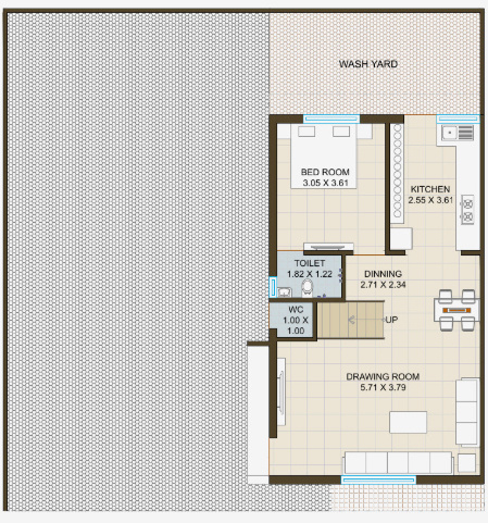 shoolin bunglows Floor Plan Ground Floor Plan