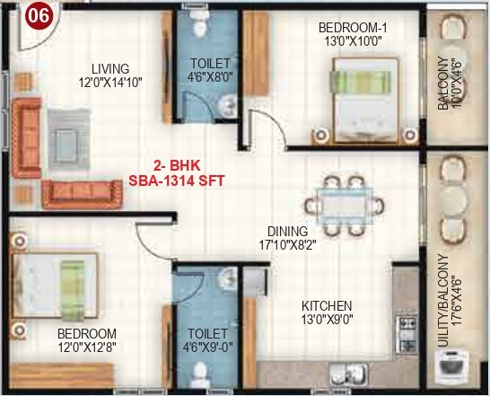  sandalwoods Floor Plan Floor Plan