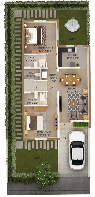  meraki Floor Plan Ground Floor Plan