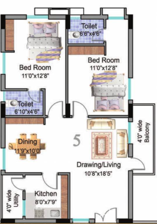  heights Floor Plan Floor Plan