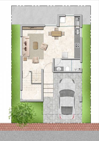 nests-villa Floor Plan Ground Floor Plan