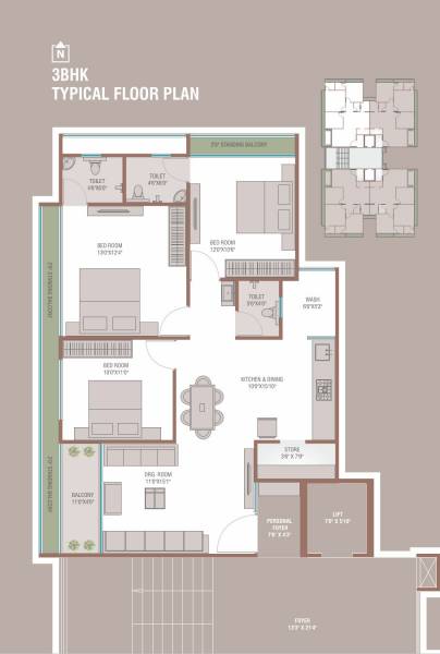  heights Floor Plan Floor Plan