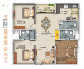  ambience Floor Plan Floor Plan