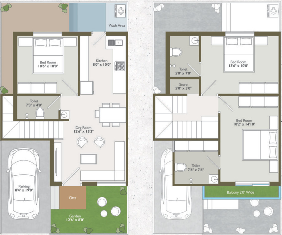 vihar duplex Floor Plan Floor Plan