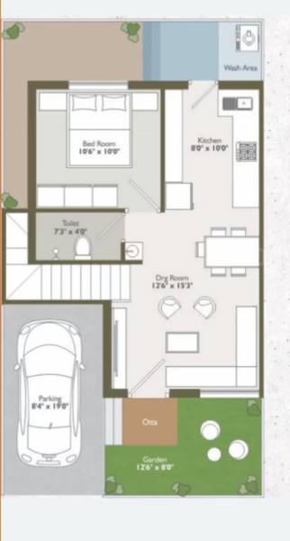  vihar-villa Floor Plan Ground Floor Plan