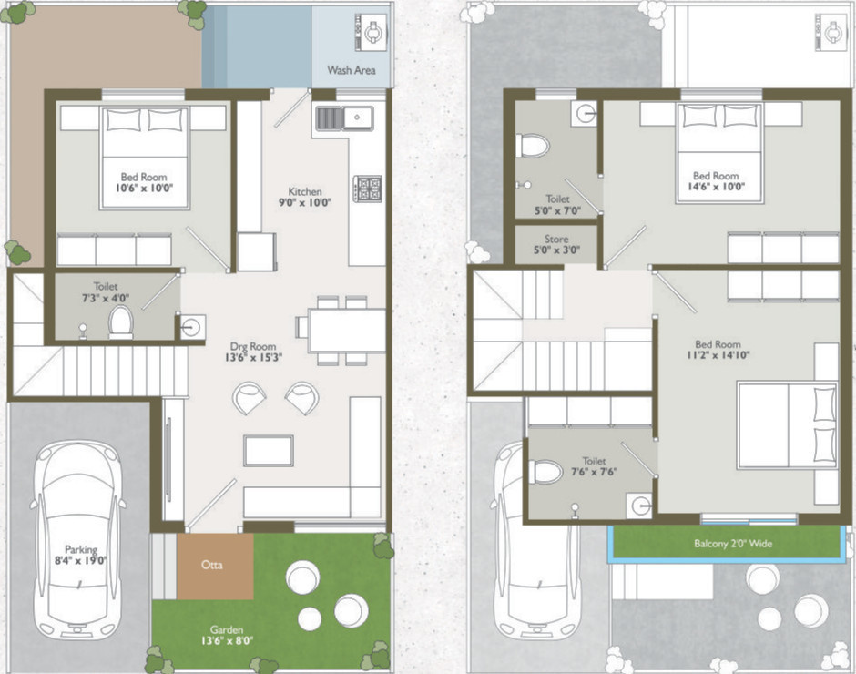 vihar duplex Floor Plan Floor Plan