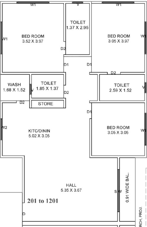 sky elanza Floor Plan Floor Plan
