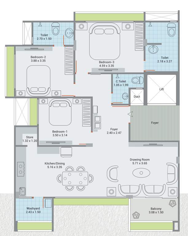  sindur sattva Floor Plan Floor Plan