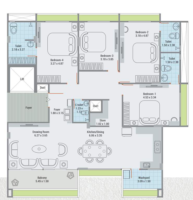  sindur sattva Floor Plan Floor Plan