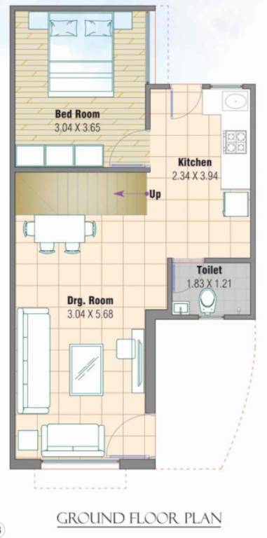  shivalay haritage Floor Plan Ground Floor Plan