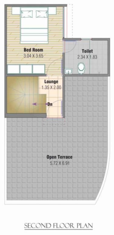  shivalay haritage Floor Plan Second Floor Plan