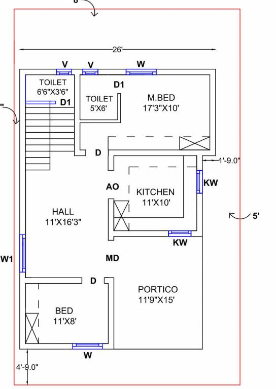  fairland township Floor Plan Lower Ground Floor Plan