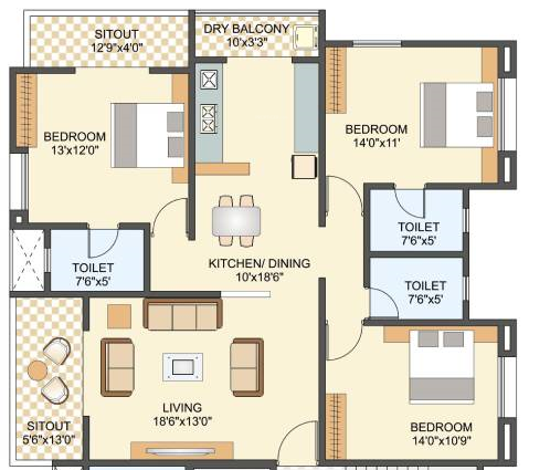  advait Floor Plan Floor Plan