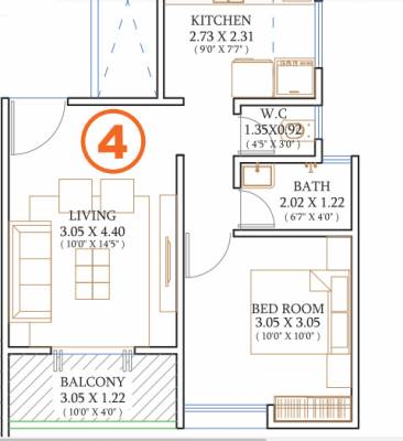  milestone-wing-f Floor Plan Floor Plan
