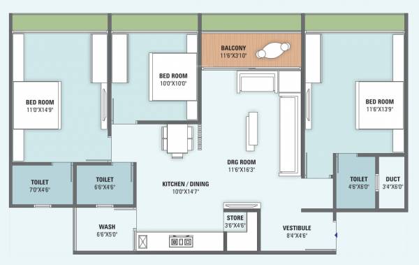  shree-radhe-hills Floor Plan Floor Plan