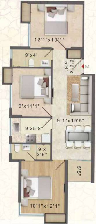  primrose Floor Plan Floor Plan
