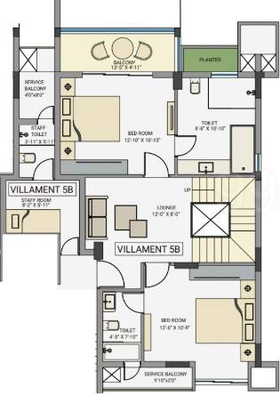 the royal ganges 1 phase i Floor Plan Ground Floor Plan
