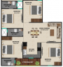 Floor Plan  god-gift-appartment-affordable-luxury-homes Floor Plan Floor Plan