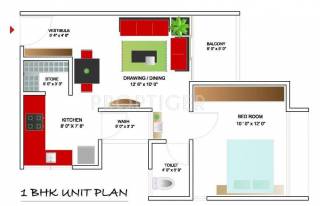 Shubh Aarambh (1BHK+1T (846 sq ft) 846 sq ft) Shubh Aarambh (1BHK+1T (846 sq ft) 846 sq ft)