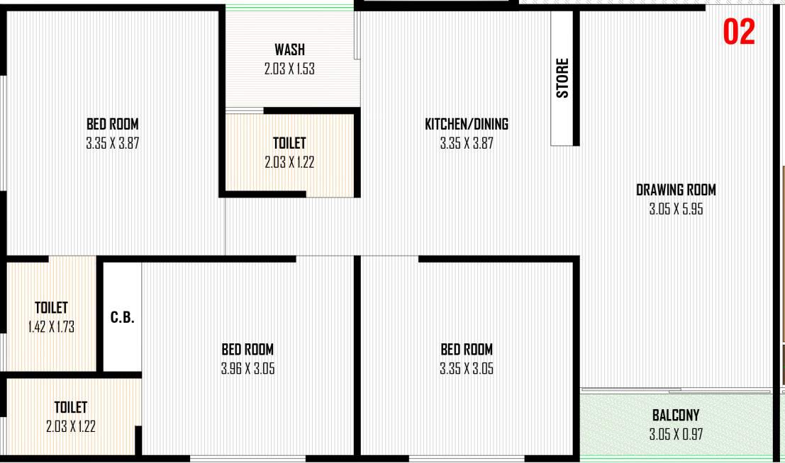  aryaman kalpvruksh Floor Plan Floor Plan