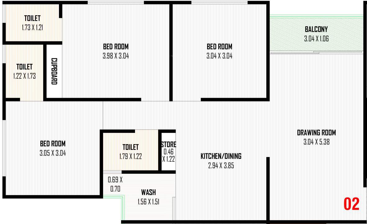  aryaman kalpvruksh Floor Plan Floor Plan