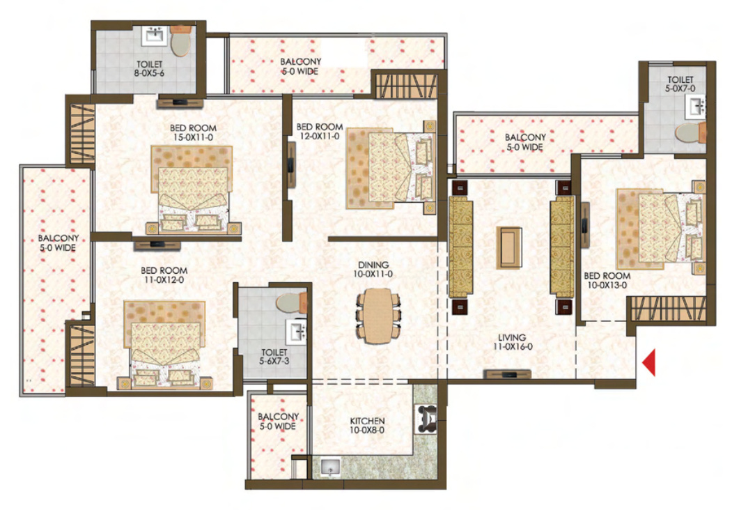  embassy reso Floor Plan Floor Plan