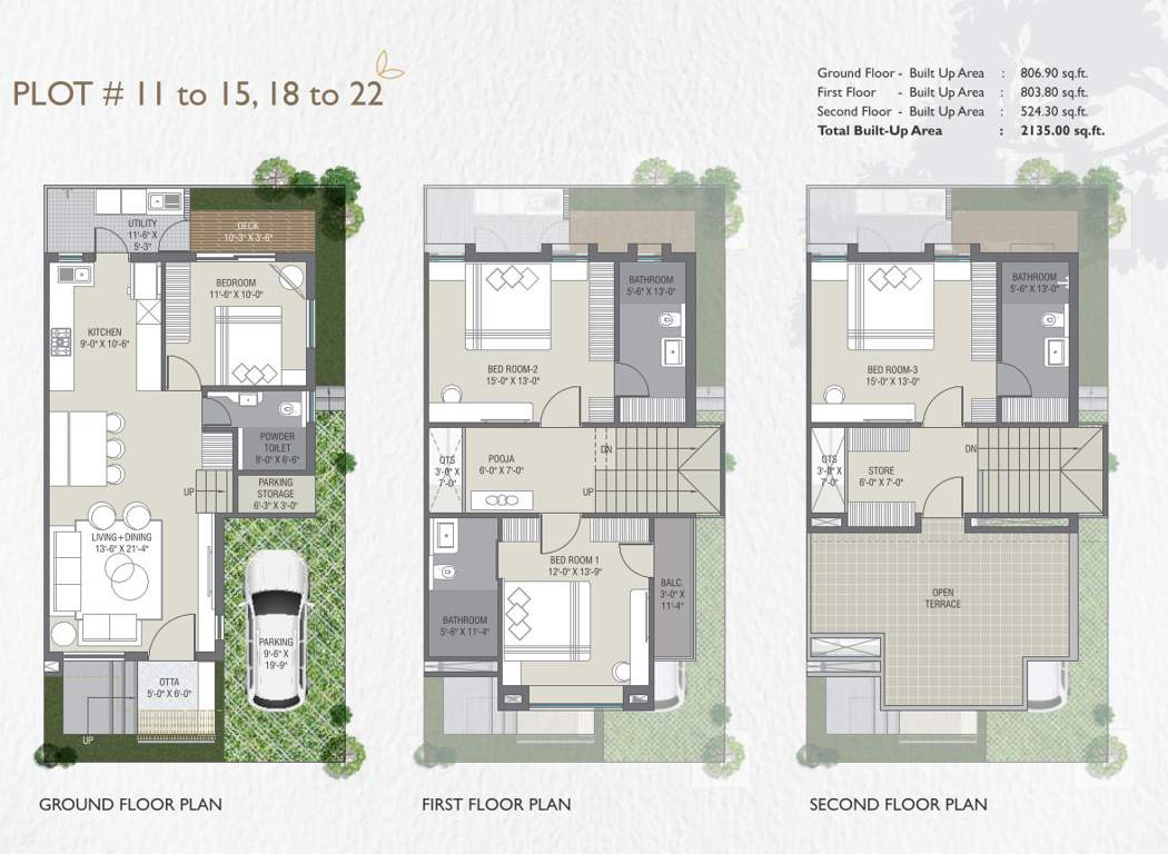  yogi hridyam bungalows Floor Plan Floor Plan