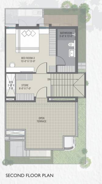  yogi-hridyam-bungalows Floor Plan Second Floor Plan