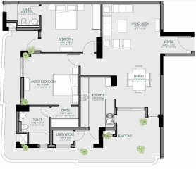  eldeco-latitude-27 Floor Plan Floor Plan