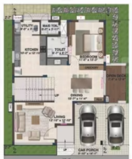 regalia Floor Plan Ground Floor Plan