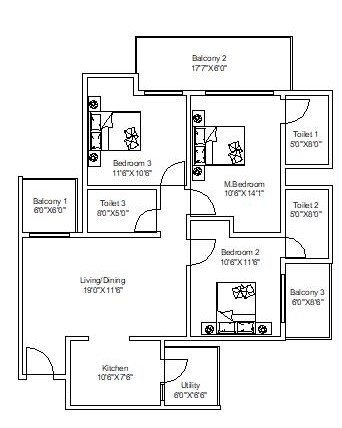  flower-valley-floors-and-villas Floor Plan Floor Plan