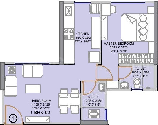  kohinoor-highland Floor Plan Floor Plan