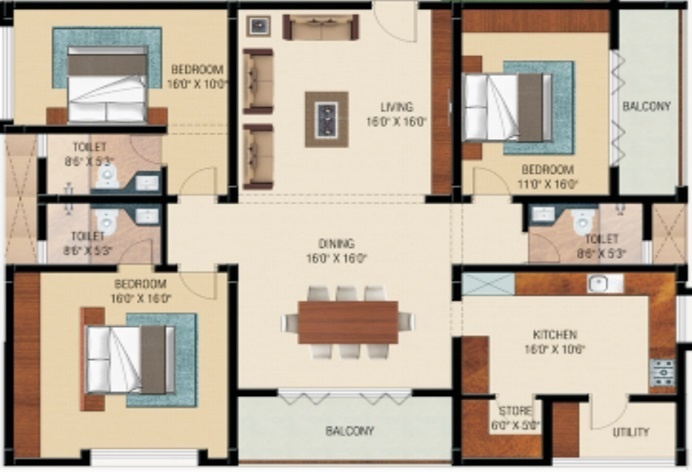 Floor Plan royal nesto Floor Plan Floor Plan